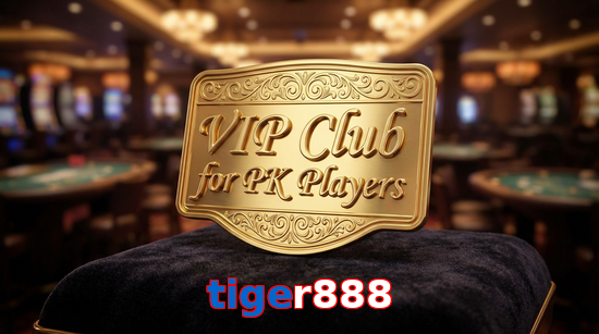 Main screen of Tiger888 vip page for PK players